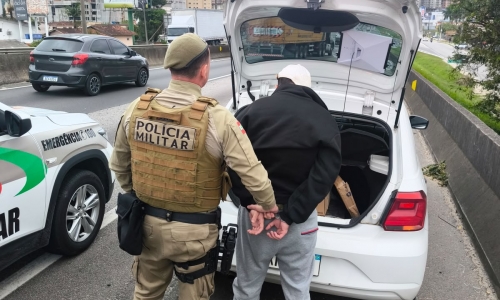 Carga de quase 30 kg de drogas é interceptada na BR-101 em Itapema