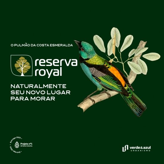 Banner Jornal Vip | Reserva Royal | Verde Azul Urbanismo