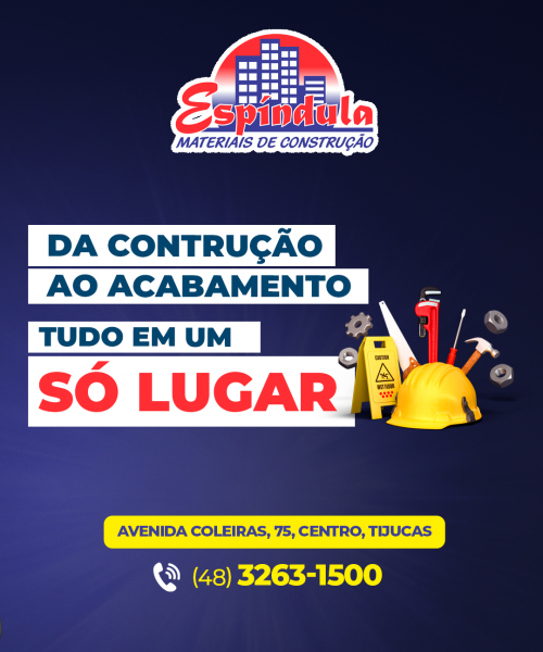 Banner Ocorrências | Espindula Materiais de Construção