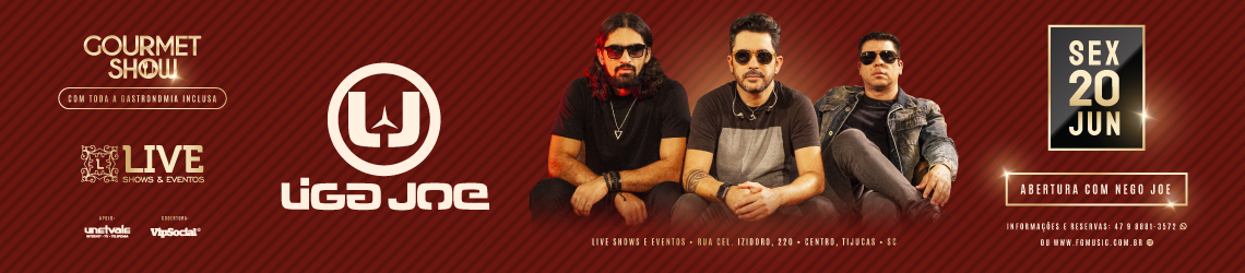 Banner Topo | Live Shows e Eventos