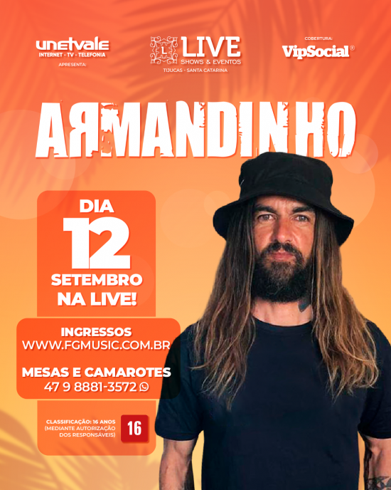 Banner Topo | Live Shows e Eventos