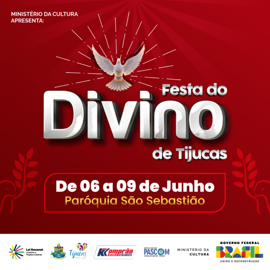 Banner Festa do Divino | Topo