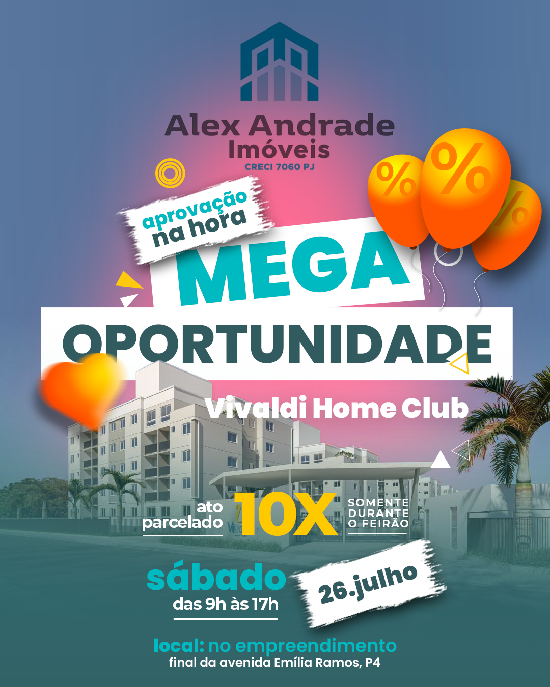 Banner Poup-up | Alex Andrade | Feirão