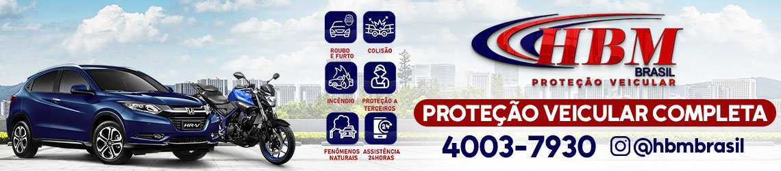 Banner Topo | HBM Proteção Veicular