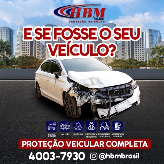 Banner Topo | HBM Proteção Veicular