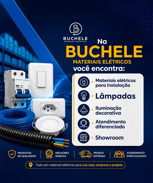 Banner Ocorrências | Buchelle Materiais Elétricos