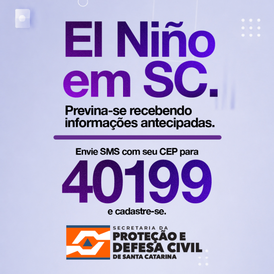Banner Topo |  PI 65391 | Campanha EL NIÑO – EMERGENCIAL