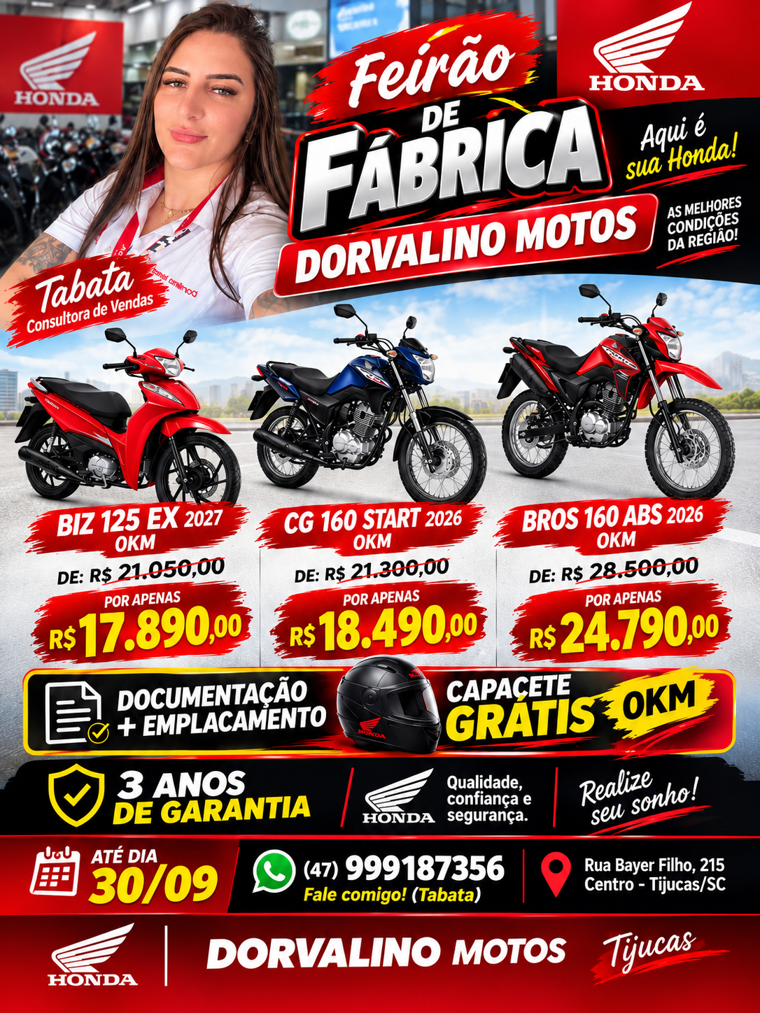 Banner Poup-up | Dorvalino Motos