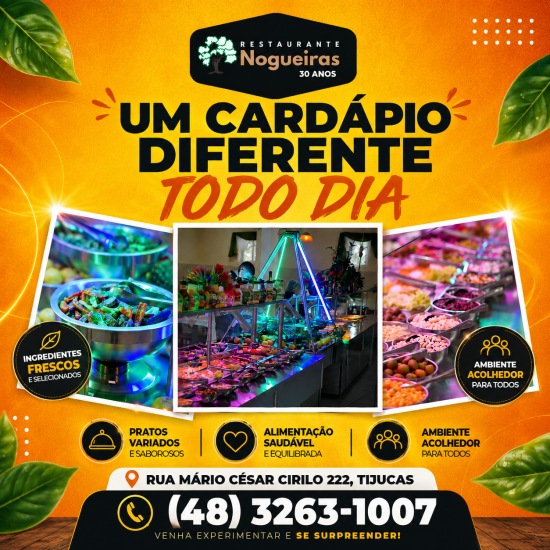 Banner Home Notícias | Restaurante Nogueiras