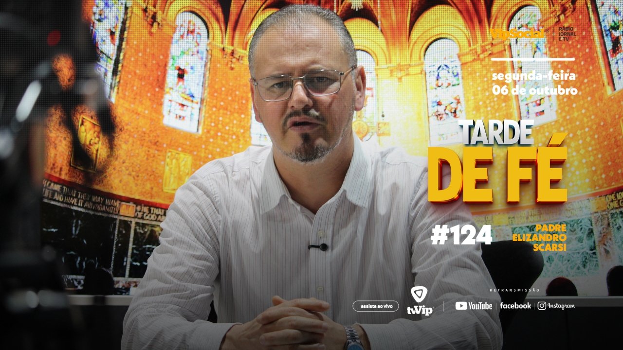 Acompanhe um momento de fé, oração e reflexão com Padre Elizandro, trazendo esperança para sua tarde
