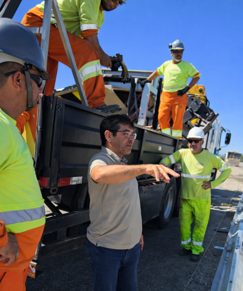 Guard rail reforça acesso ao Sertão de Santa Luzia