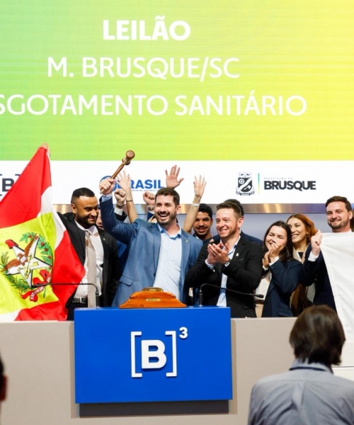  Brusque aposta em concessão para ampliar rede de esgoto