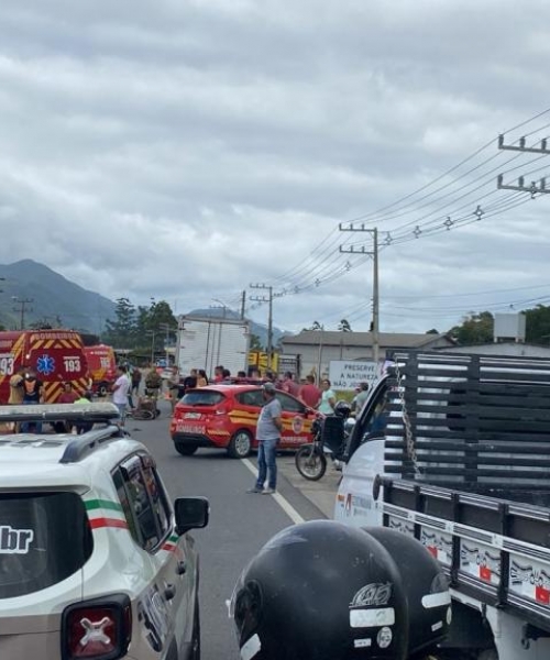  Ciclista de 68 anos vem óbito após ser atingido por caminhão