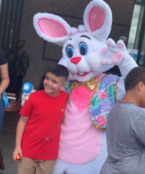 Páscoa encanta crianças na ACIT/CDL de Tijucas