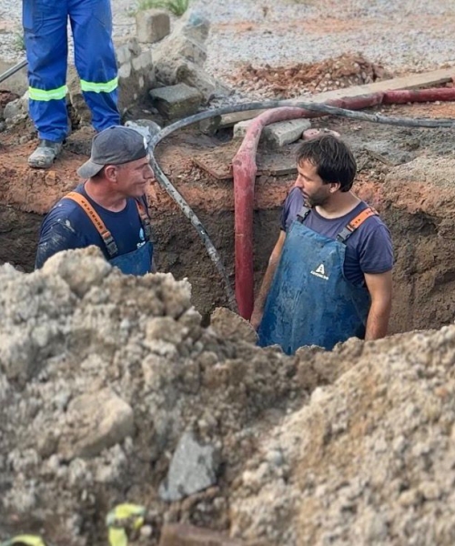 Melhorias na rede distribuição de água acontecem em Tijucas