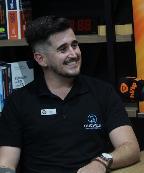 Podcast Vip | Fábio da Buchele destaca resiliência e persistência na construção de sua trajetória 