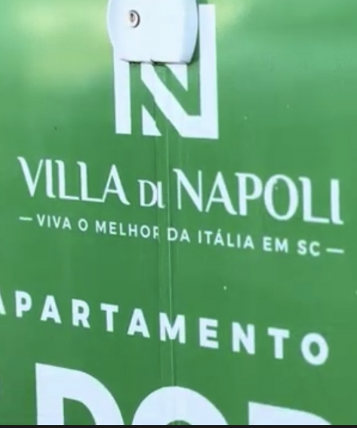 Construtora faz divulgação de novo empreendimento em Tijucas