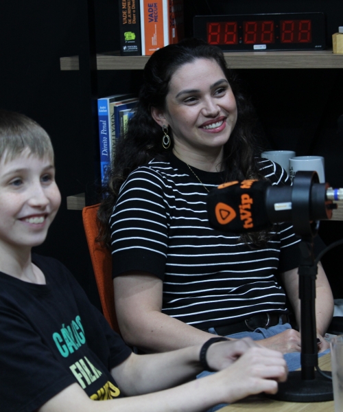 Fernanda relata emoção após vencer o câncer no Podcast Vip