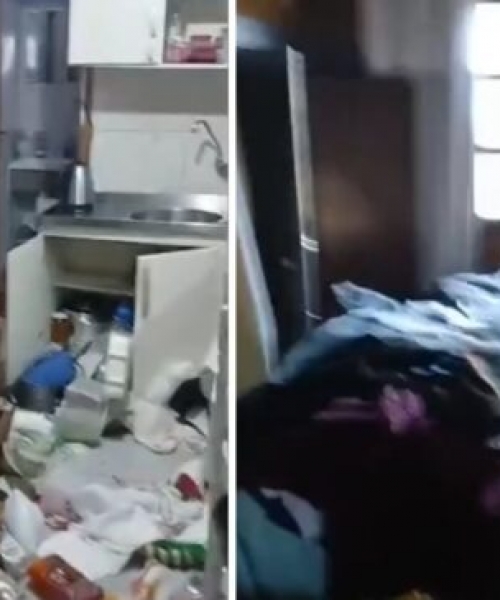 Criminosos sequestram mulher e deixam recado de resgate na televisão da sala