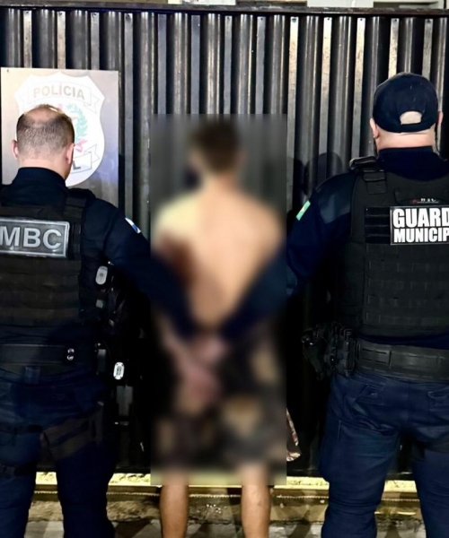 Esposa denuncia, Guarda age e homem é preso por violência doméstica
