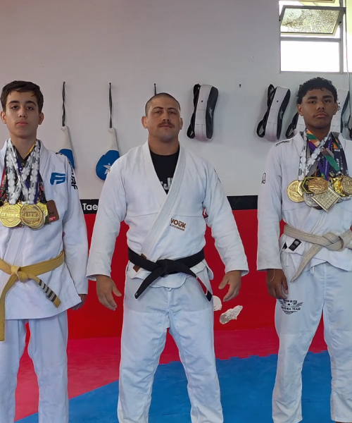 Equipe tijuquense de Jiu-Jítsu conquista 7 medalhas em campeonato regional