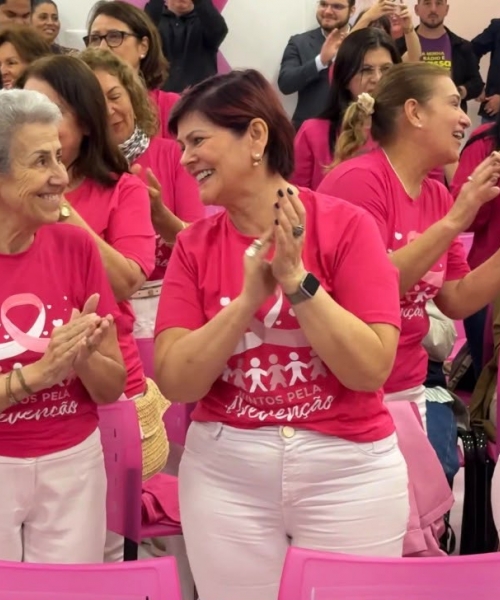 ITAPEMA | Rede Feminina de Combate ao Câncer dá início ao Outubro Rosa