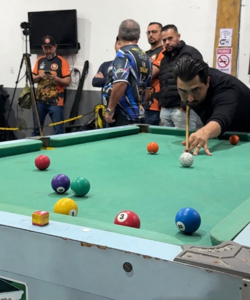 Abertura do XIII Campeonato Municipal de Sinuca aconteceu em Tijucas
